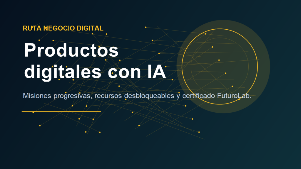 Crea y vende productos digitales con IA